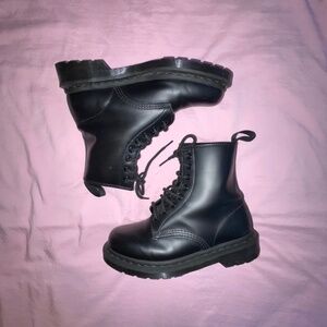 Black Lace Up Boots